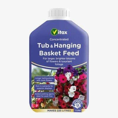 Tub & Hanging Basket feed تغذية الحوض والسلة المعلقة