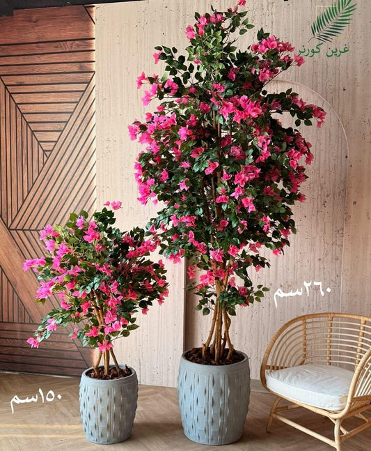 Artificia BOUGAINVILLEA PINK   نبات المجنونه زهريه صناعيه