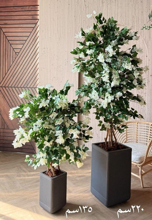 Artificia BOUGAINVILLEA white   مجنونه بيضه صناعيه